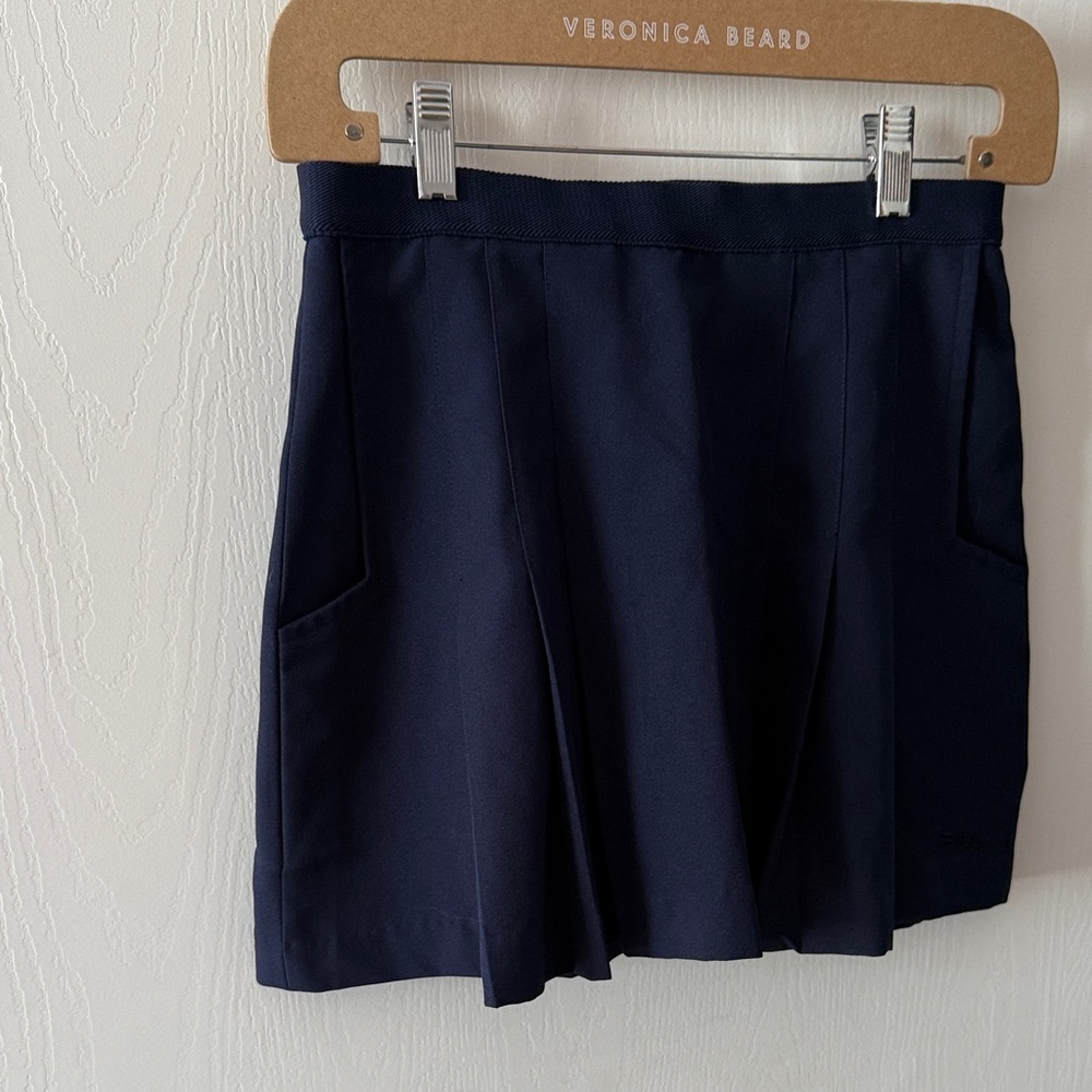 pleated FILA skirt Dark Blue with Pockets